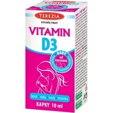 Vitamín D pre deti kvapky